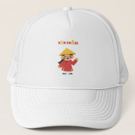 ""Xin Chào!" Vietnamese Hat - Culture Gift’ Keps