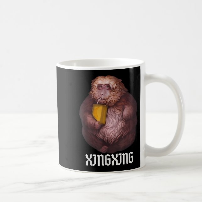 Xing Xing Funny Meme - Viral Trend Funny _1 Kaffemugg (Höger)
