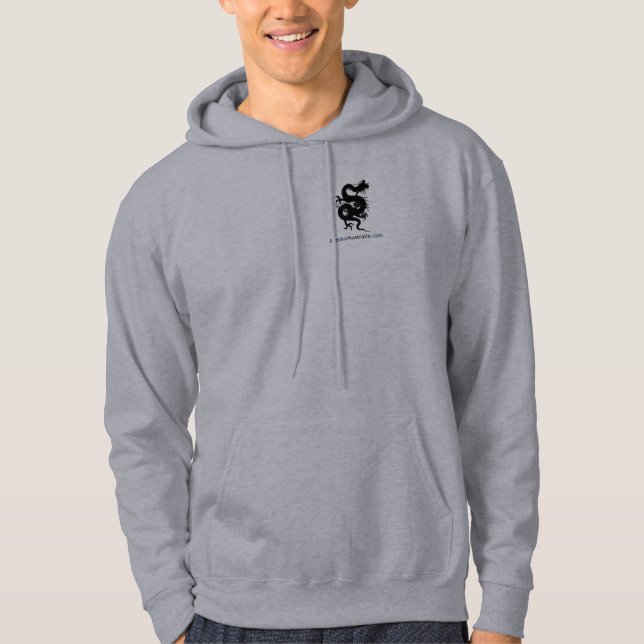 Xingyi chuan kinesiska drakehoodies och hoodie (Framsida)