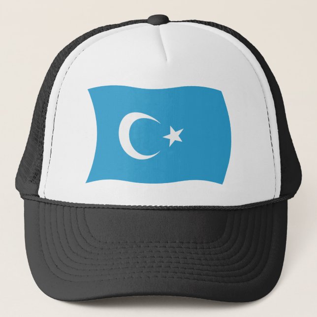 Xinjianj Uigur Flagga Hatt Keps (Framsida)