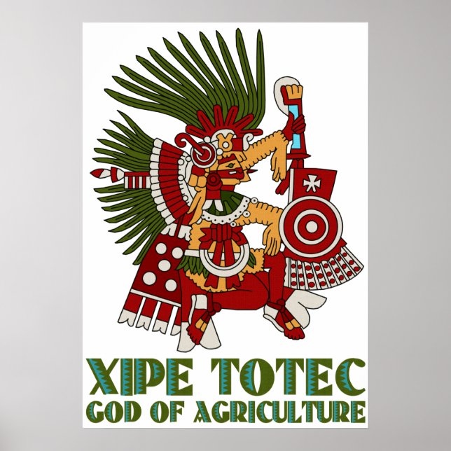 Xipe Totec Poster (Framsidan)