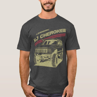 XJ-series Jeep Cherokee Jeep car trailcat T-Shirt