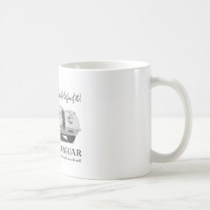 XK 120 precis för roligten av den! Kaffemugg