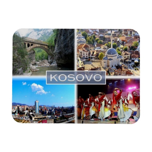 XK Kosovo - Magnet (Horisontell)