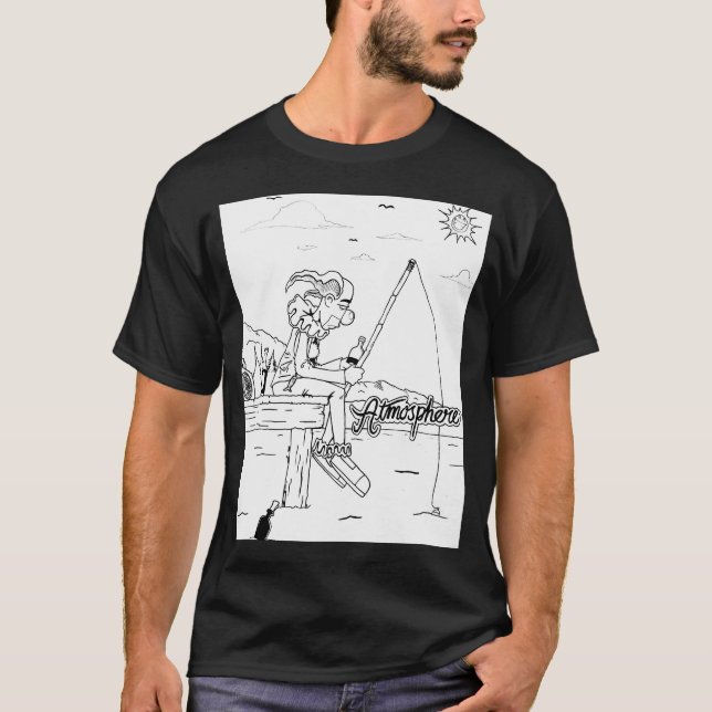 XL Atmosphere "Sad Clown, Good Fish'" T Shirt (Framsida)
