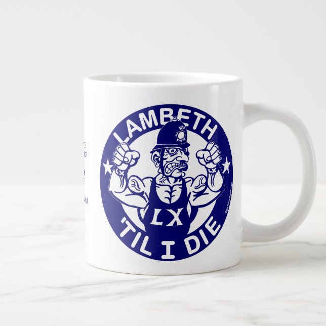 XL Lambeth Walk Jumbo Mugg (Höger)