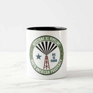 XL-nyckelpelare Två-Tonad Mugg