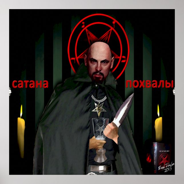 XL Saint Lavey Russian Stil Icon Poster (Framsidan)