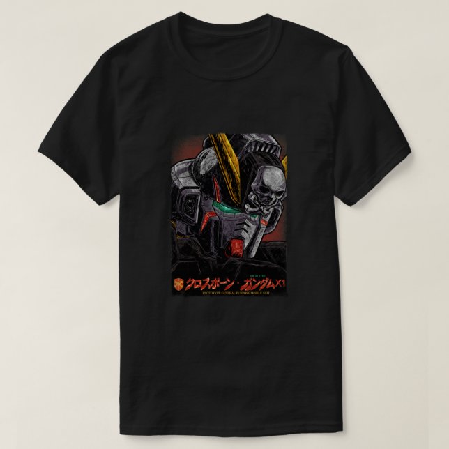 XM-X1 Crossbone Gundam X-1 Classic T Shirt (Design framsida)
