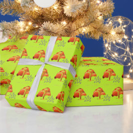 Xmas Bön grönaktig Presentpapper