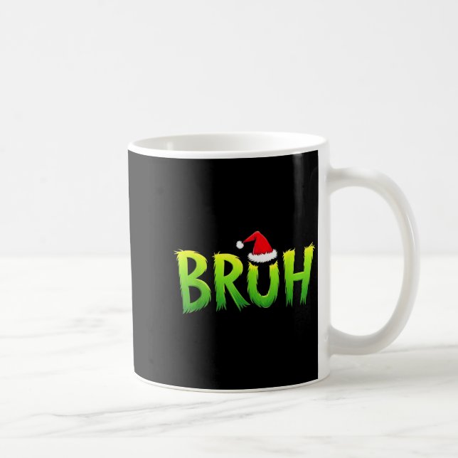 Xmas Bruh Christmas Kids Teens Boys Funny Christma Kaffemugg (Höger)