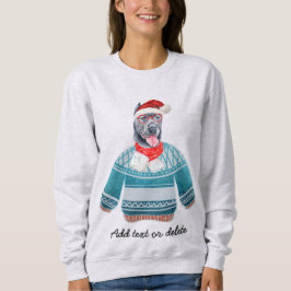 Xmas Cane Corso Fulständig Julhund för Mamma T Shirt