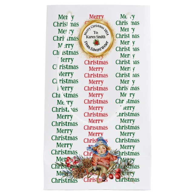 XMAS GIF BAG (Framsidan)