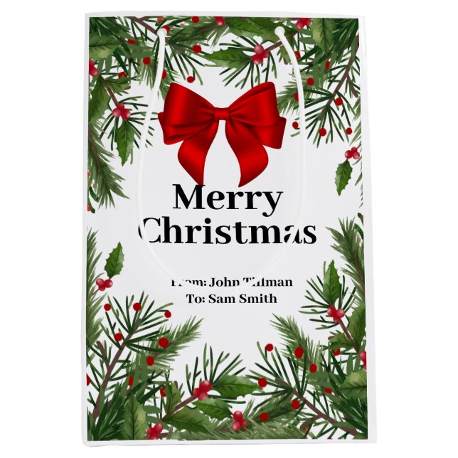 XMAS GIFT BAG (Framsidan)