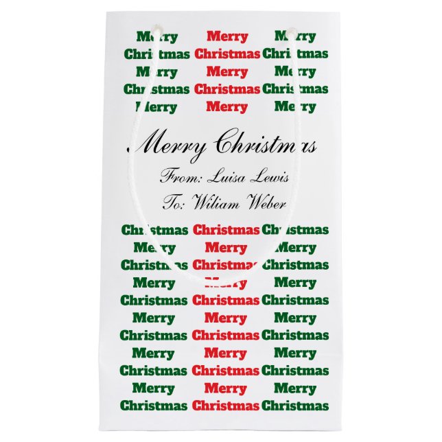 XMAS GIFT BAG (Framsidan)