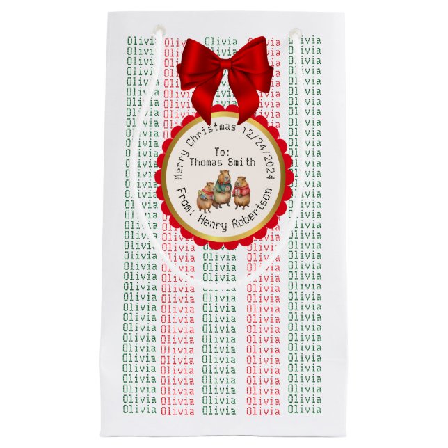 XMAS GIFT BAG (Framsidan)