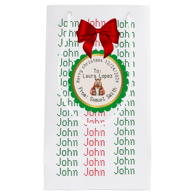 XMAS GIFT BAG (Framsidan)