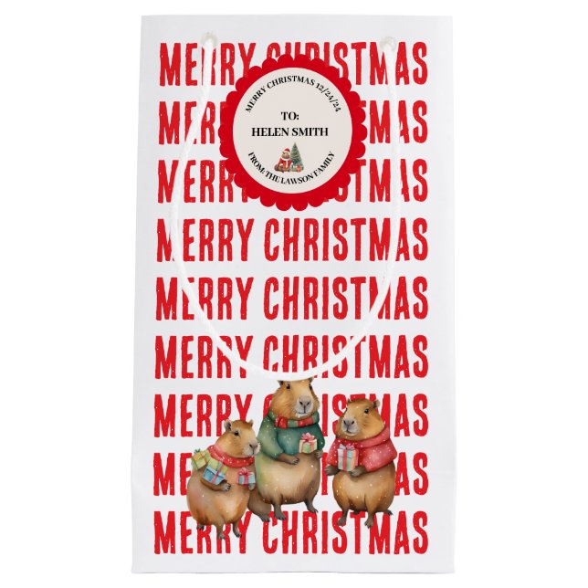 XMAS GIFT BAG (Framsidan)