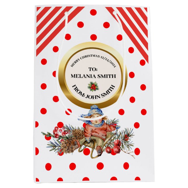 XMAS GIFT BAG (Framsidan)