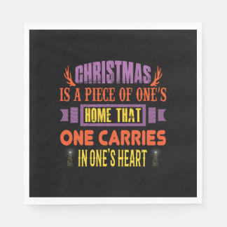 Xmas Gift Christmas Is A Piece Pappersservett