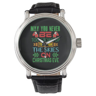Xmas Gift The Skies On Christmas Eve Armbandsur