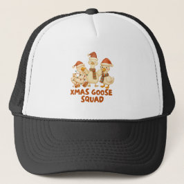 Xmas Goose Squad – Funny Holiday Trucker Hat Keps