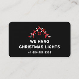 💡 Xmas Lights Installation Visitkort