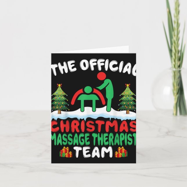 Xmas Mage Therast Team Mage Therapy Christmas  Kort (Framsida)