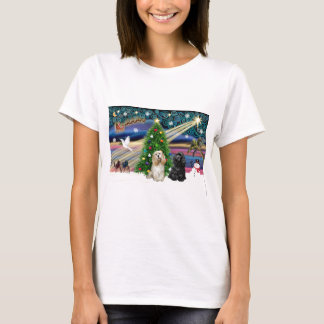 Xmas Magic-Cocker Par T Shirt