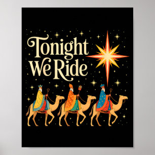 Xmas Män Kvinnor Födelse Tre vise män Ikväll Vi Poster