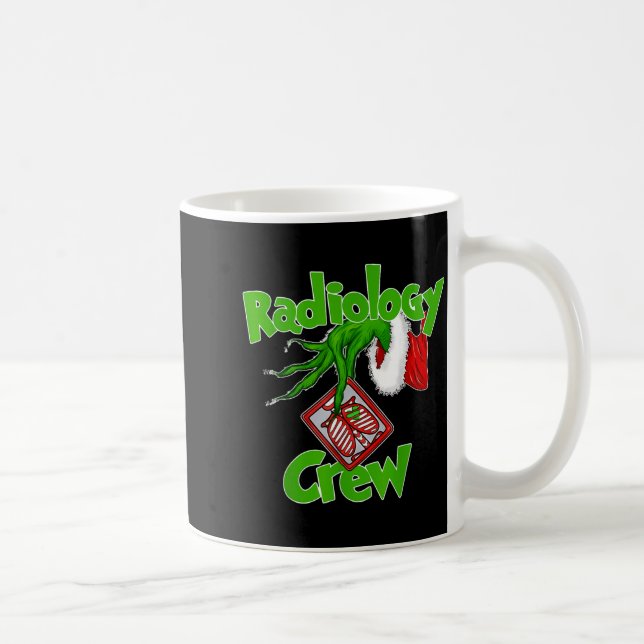 Xmas Radiology Christmas Radiologist Xray Tech Fun Kaffemugg (Höger)