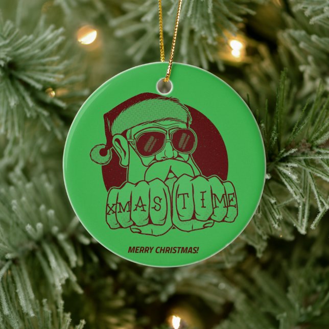 Xmas Time Ceramic Ornament (Träd)