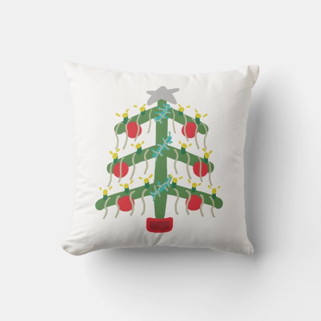 Xmas Tree Kudde (Framsida)