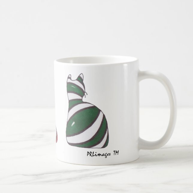 XmasStockingCats Kaffemugg (Höger)