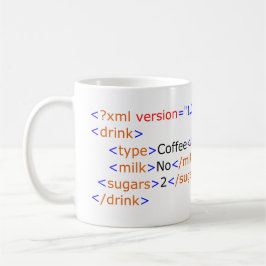 XML Programming Coffee Mugg