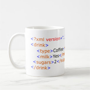 XML som programmerar kaffemuggen Kaffemugg