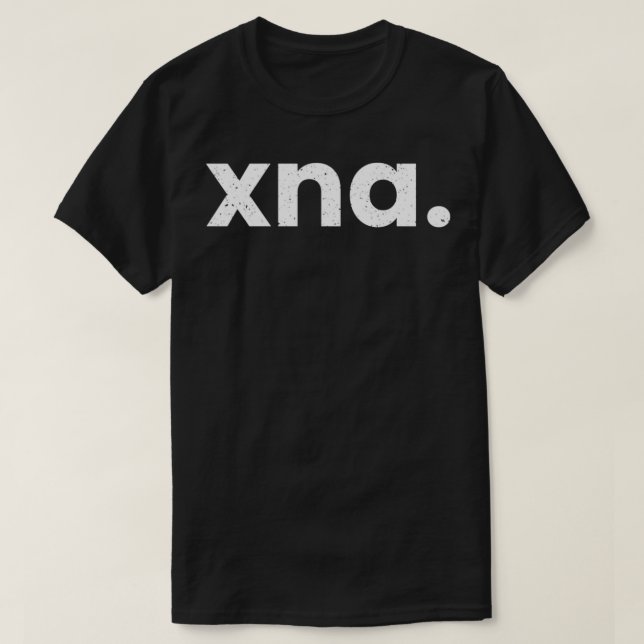 XNA Northwest Arkansas Arkansas flygplatskod T Shirt (Design framsida)