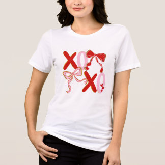 XO Alla hjärtans dag-tröja | Söt XOXO Kärlek T-Shi T Shirt
