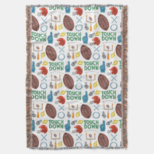 XO Football Season Touchdown First Down Tailgate Filt