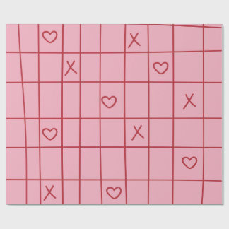 XO-hjärter Presentpapper