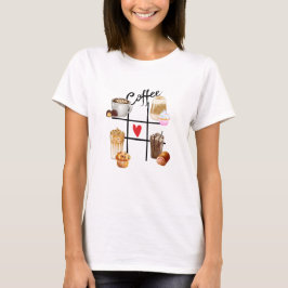 XO Kaffe och sötade drycker T Shirt
