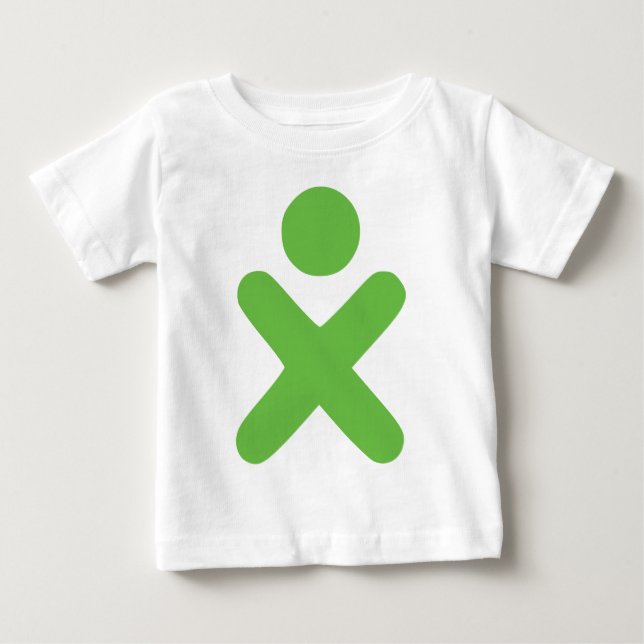 XO Logotyp Baby Shirt T-shirt (Framsida)