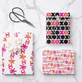 XO Monkey Business Presentpapper
