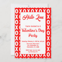 XO Valentindagen Party