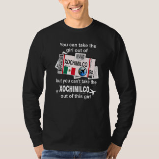 Xochimilco Boarding Pass Xochimilco Girl Xochimi T Shirt