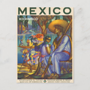 Xochimilco Vykort