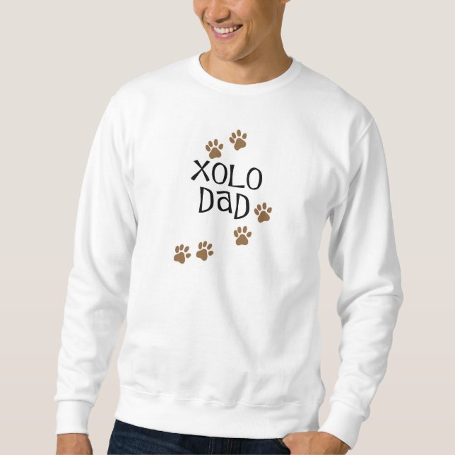 Xolo pappa sweatshirt (Framsida)