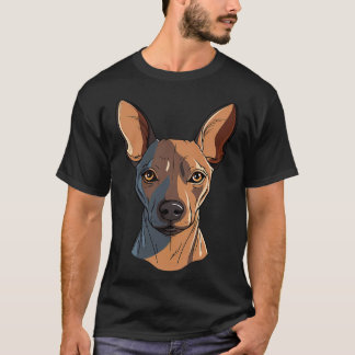 Xolo Xoloitzcuintle Mexican Hairless Ansikte Cute T Shirt