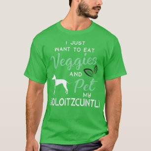 Xoloitzcuintli Hund Cigar älskare ägare Julafton T Shirt