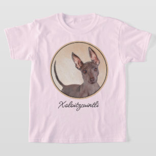Xoloitzcuintli-målning - Söt Original Hundkonst T Shirt